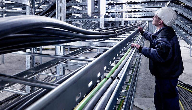 All kind of conduits, pipes, cable trays and its accessories, 1st Fix works as per standards image